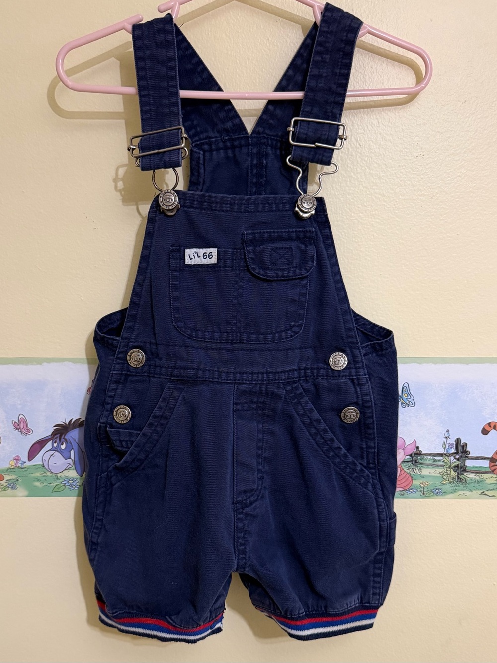 vintage Route 66 “Lil 66” shortalls 🏁